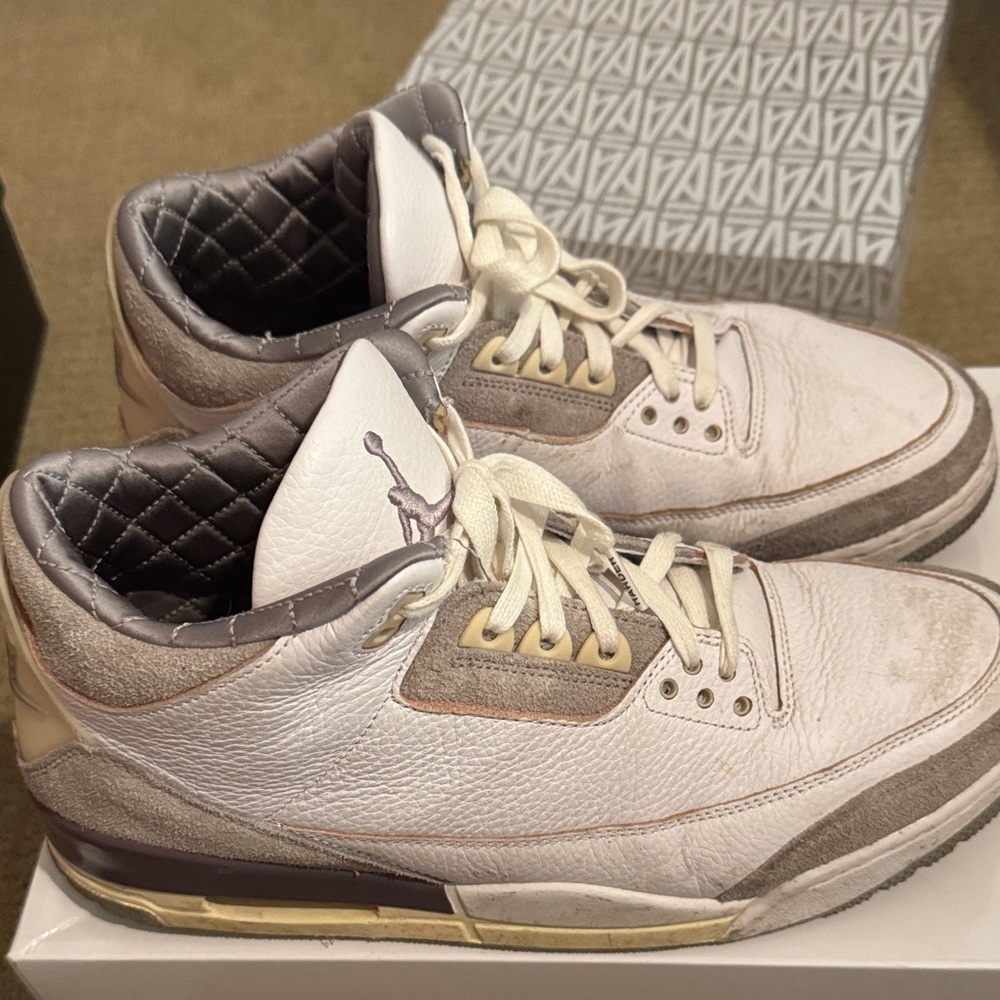 Jordan 3 Retro SP x A Ma Maniere Low Raised By Women Size Men 12 DH3434-110 - Picture 6 of 8